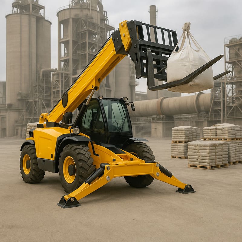 Telehandler For Sand China Telehandlers for Different Application Uses