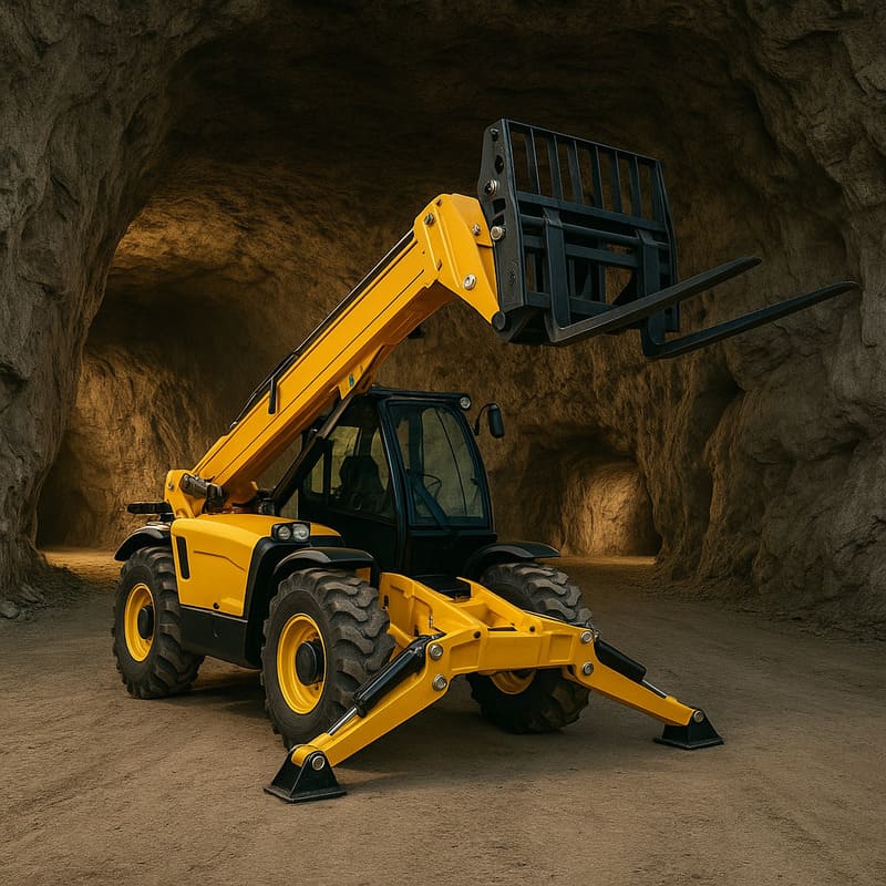 Telehandler for Mining Operation