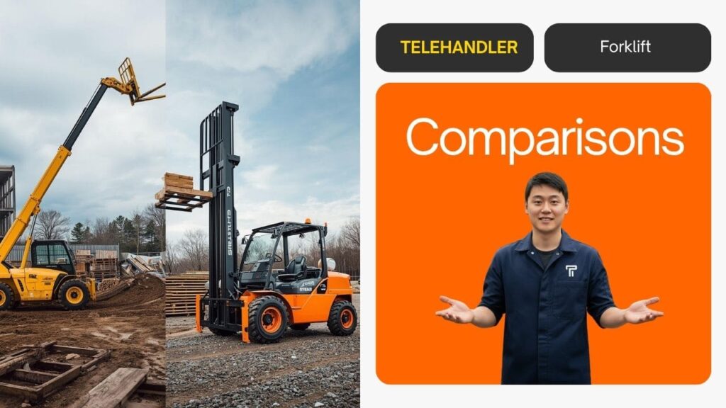 Telehandler vs. Rough Terrain Forklift: Key Differences Explained