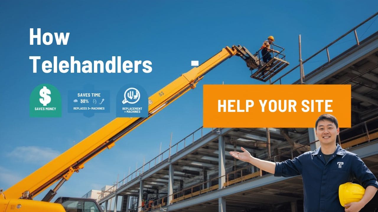 How a Telehandler Helps on a Construction Site?