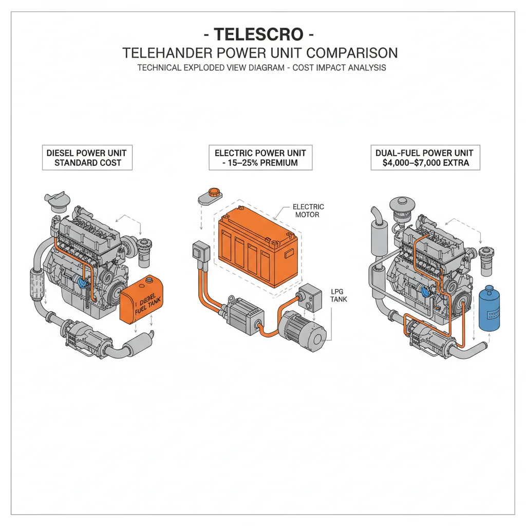 Does Engine Brand Affect Telehandler Price?