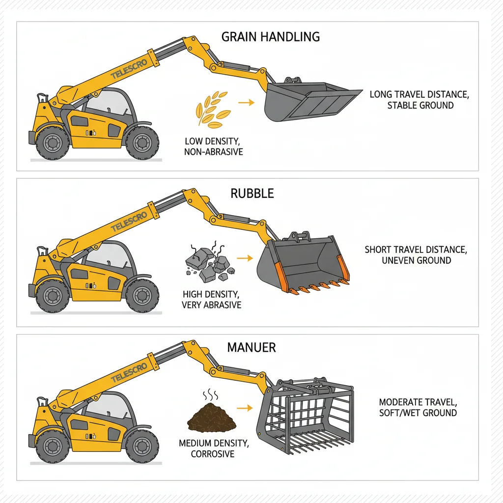 How Do I Match Bucket Type to Job?