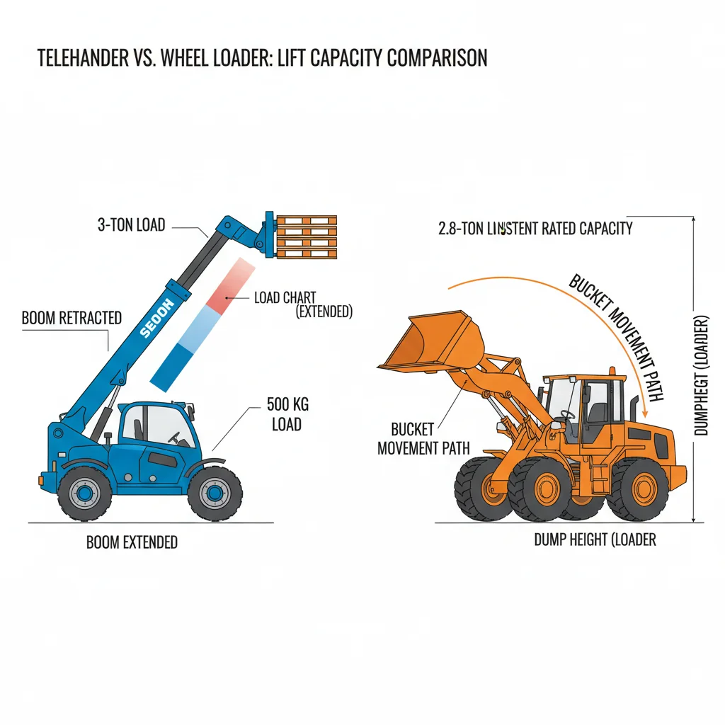 How Do Lift Capacities Compare? – Telehandler Hydraulics Diagram How Do Lift Capacities Compare?