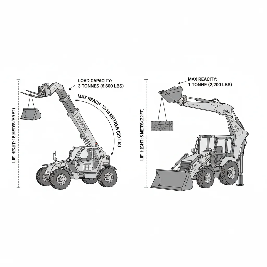 How Do Lift Height and Capacity? – Telehandler Hydraulics Diagram How Do Lift Height and Capacity?