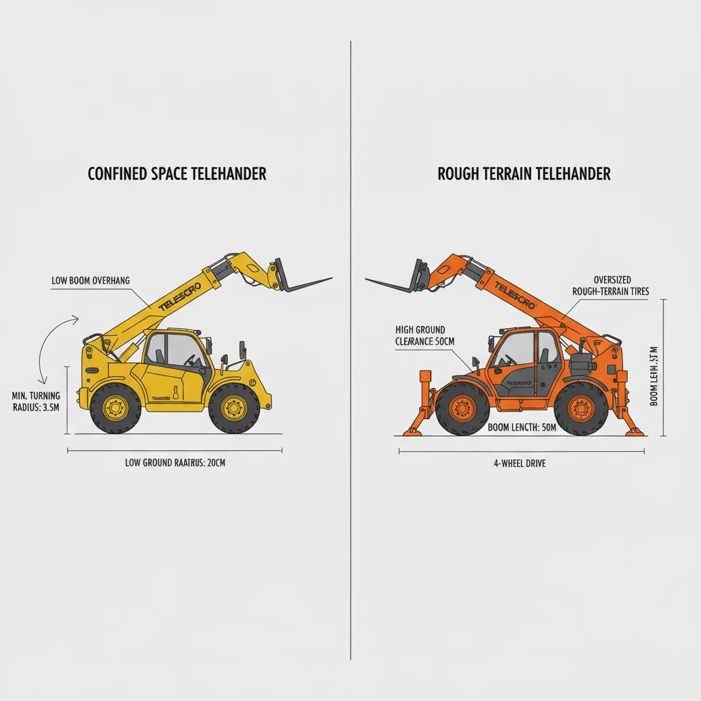 How Do Space and Terrain Impact? – Telehandler Hydraulics Diagram How Do Space and Terrain Impact?