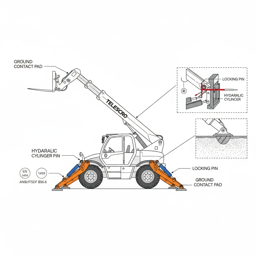 How Do Stabilizers Impact Telehandler Safety? – Telehandler Hydraulics Diagram How Do Stabilizers Impact Telehandler Safety?