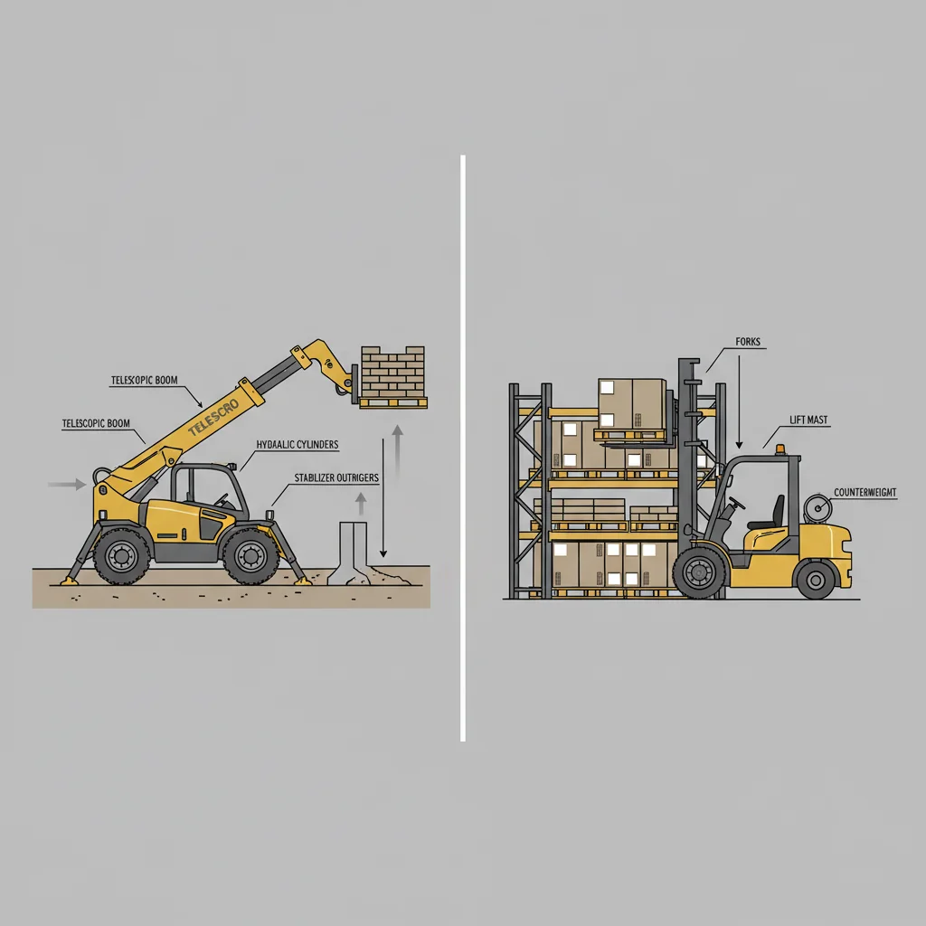 How Do Telehandler and Forklift Tasks?