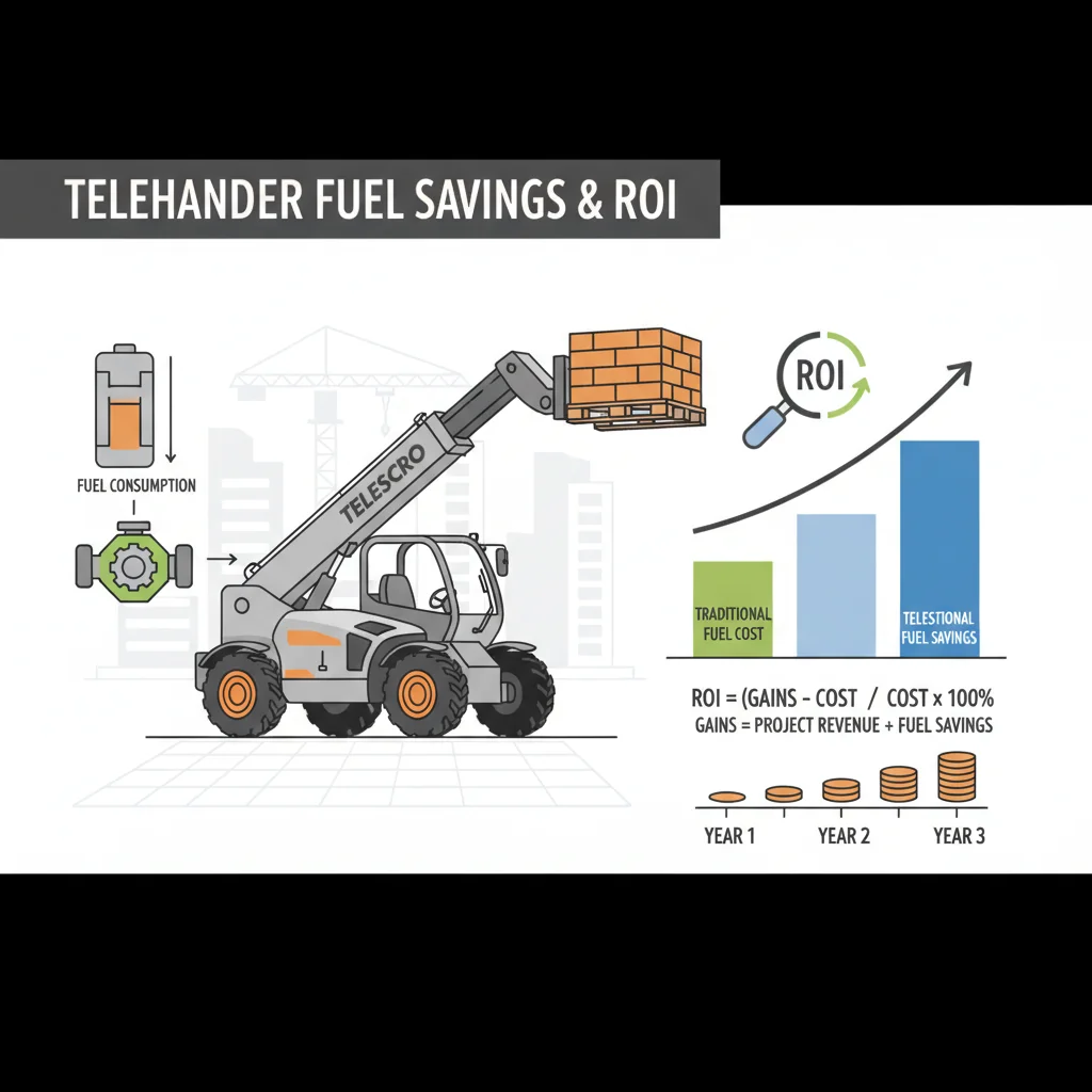 How Do Telehandler Fuel Savings Impact ROI? – Telehandler Hydraulics Diagram How Do Telehandler Fuel Savings Impact ROI?