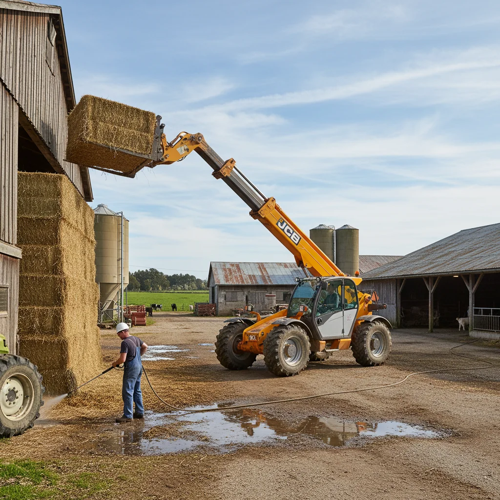 How Do Telehandlers Improve Farm Maintenance?