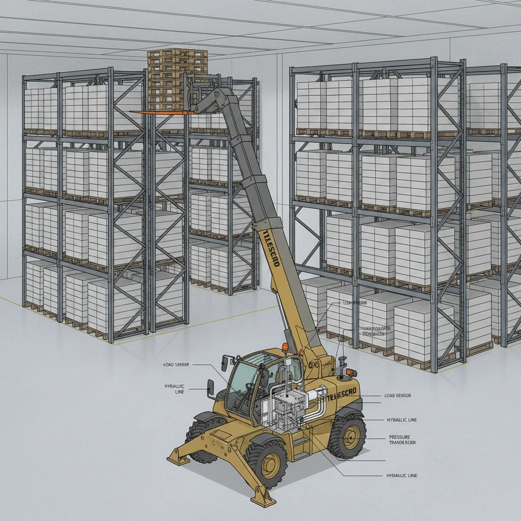 How Do Telehandlers Maximize Warehouse Space? – Telehandler Hydraulics Diagram How Do Telehandlers Maximize Warehouse Space?