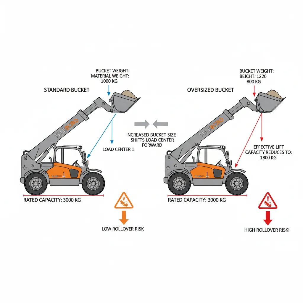 How Does Bucket Size Impact Lift Capacity?