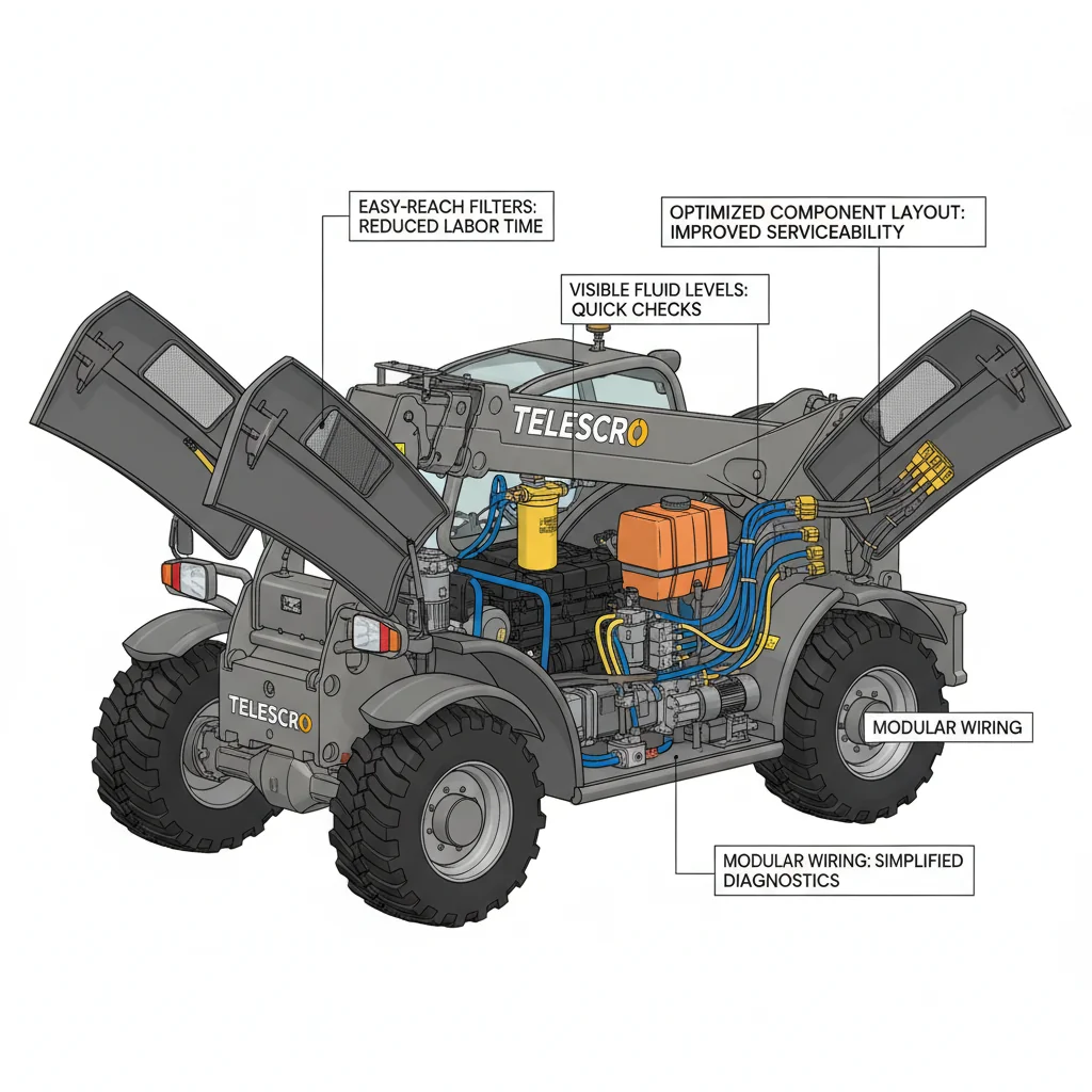 How Does Maintenance Access Impact Telehandler Cost? – Telehandler Hydraulics Diagram How Does Maintenance Access Impact Telehandler Cost?