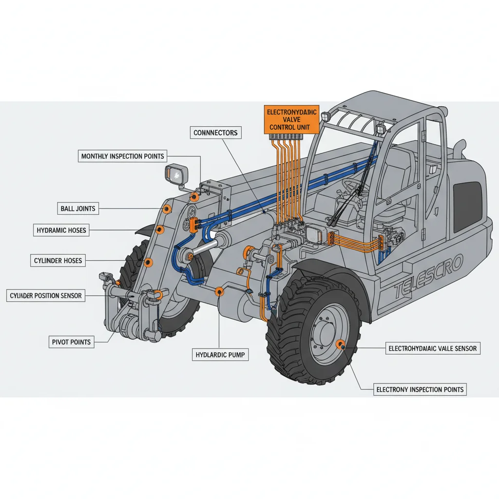 How Often Should Telehandler Steering Be? – Telehandler Hydraulics Diagram How Often Should Telehandler Steering Be?