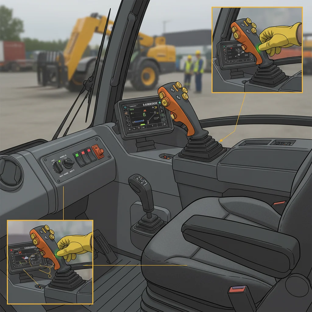 Telehandler Main Controls: What Experienced Operators Always Check First