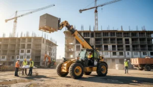 رسم تخطيطي تقني يوضح كيفية اختيار رافعة تلسكوبية (تجنب الأخطاء المكلفة المتعلقة بالسعة والموقع) في الأنظمة الهيدروليكية للرافعات التلسكوبية