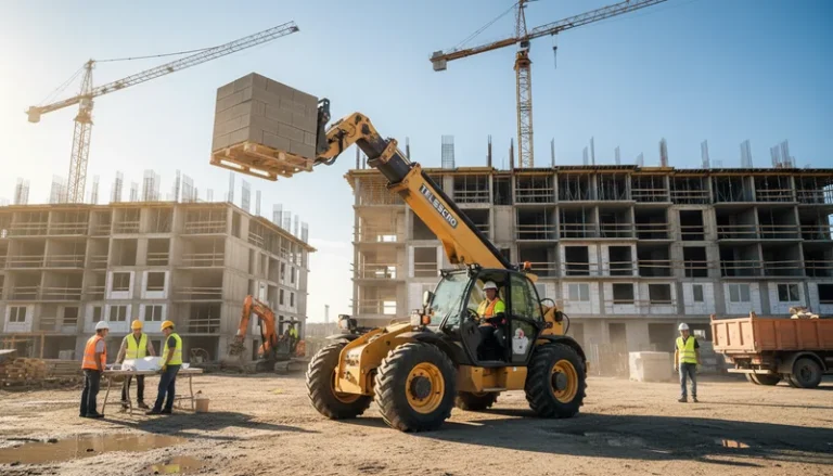 Technical diagram illustrating How to Choose a Telehandler (Avoid Costly Capacity & Site Mistakes) in telehandler hydraulic systems