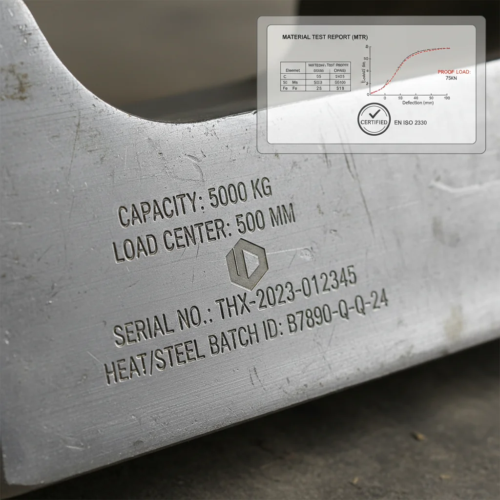 텔레핸들러 포크 품질 확인 방법? – 텔레핸들러 유압 시스템 도면 텔레핸들러 포크 품질을 확인하는 방법?