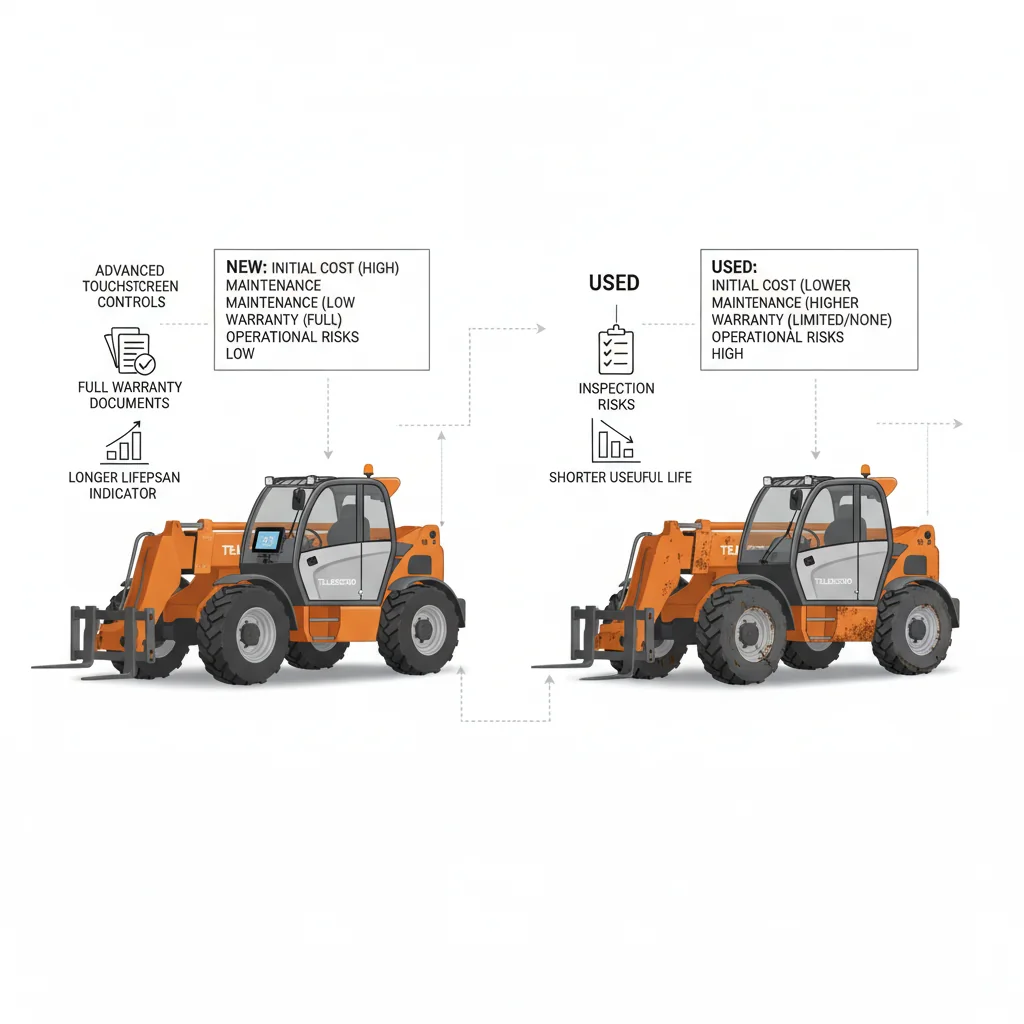 New vs. Used Telehandler: Worth It?