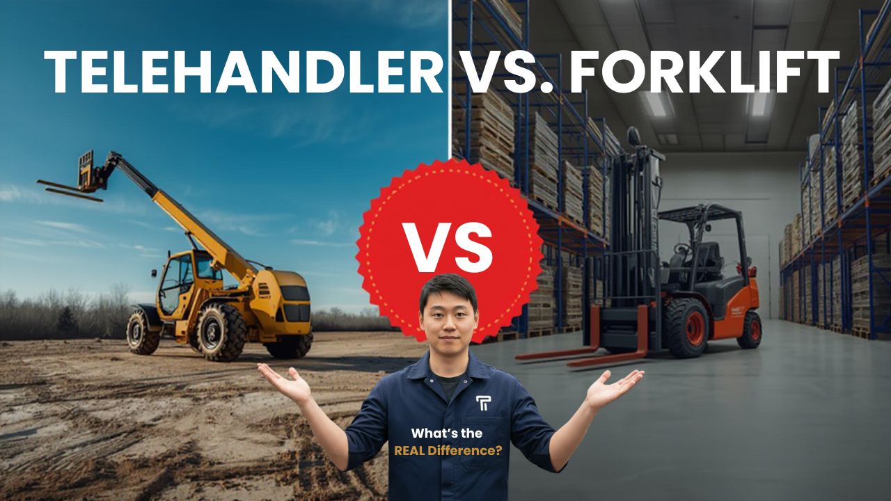 How Does a Telehandler Differ from a Forklift?