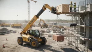 Technical diagram illustrating Telehandler Industrial Applications: Field-Tested Uses Across Industries in telehandler hydraulic systems