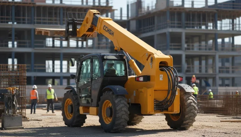 Technical diagram illustrating Telehandler Main Parts: Field Engineer’s Guide to Critical Components in telehandler hydraulic systems