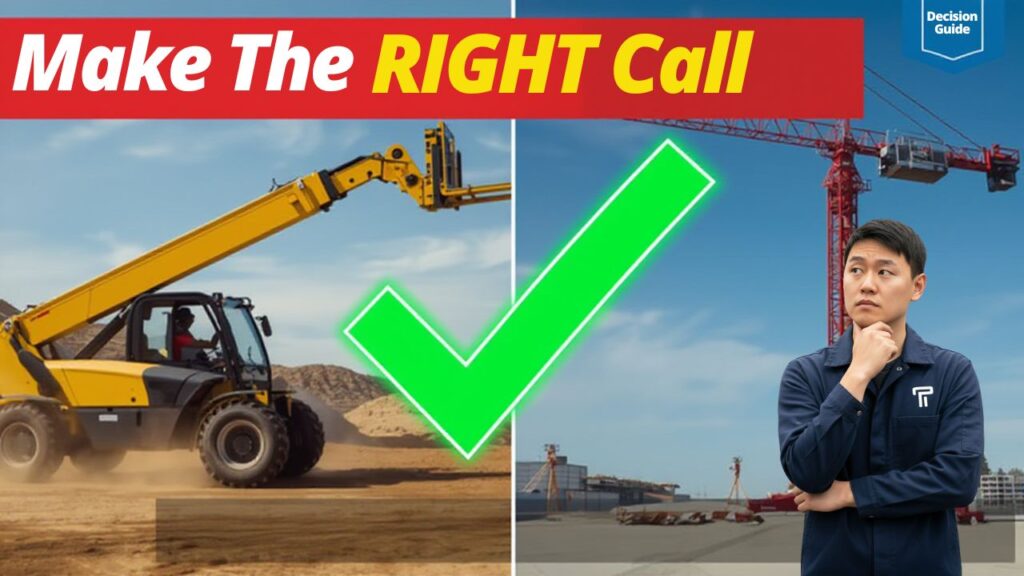 Telehandler vs Crane: Which One to Use?