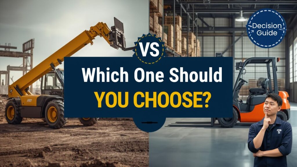 Telehandler vs. Forklift: Which One Should You Choose?