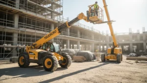 Technical diagram illustrating Telehandler vs Boom Lift: Key Differences Field Buyers Miss in telehandler hydraulic systems