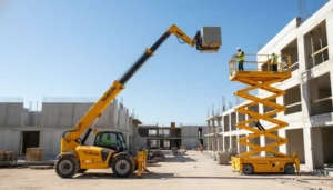 Technical diagram illustrating Telehandler vs Scissor Lift: Key Differences Buyers Often Overlook in telehandler hydraulic systems