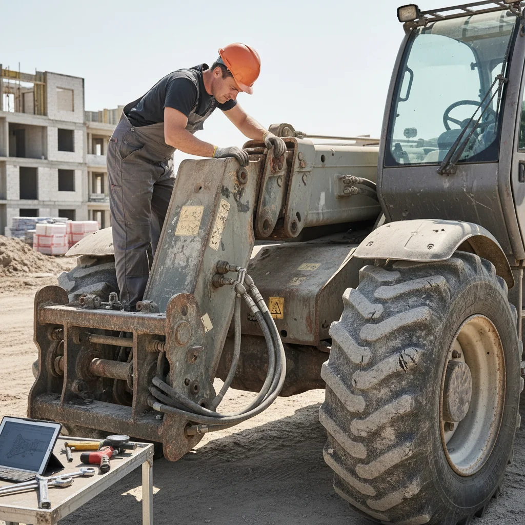 How Should You Inspect a Used Telehandler?