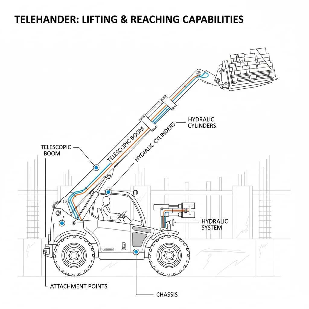 Quali sono le funzioni principali dei sollevatori telescopici?