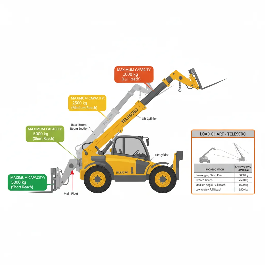 What Does Telehandler Capacity Mean? – Telehandler Hydraulics Diagram What Does Telehandler Capacity Mean?