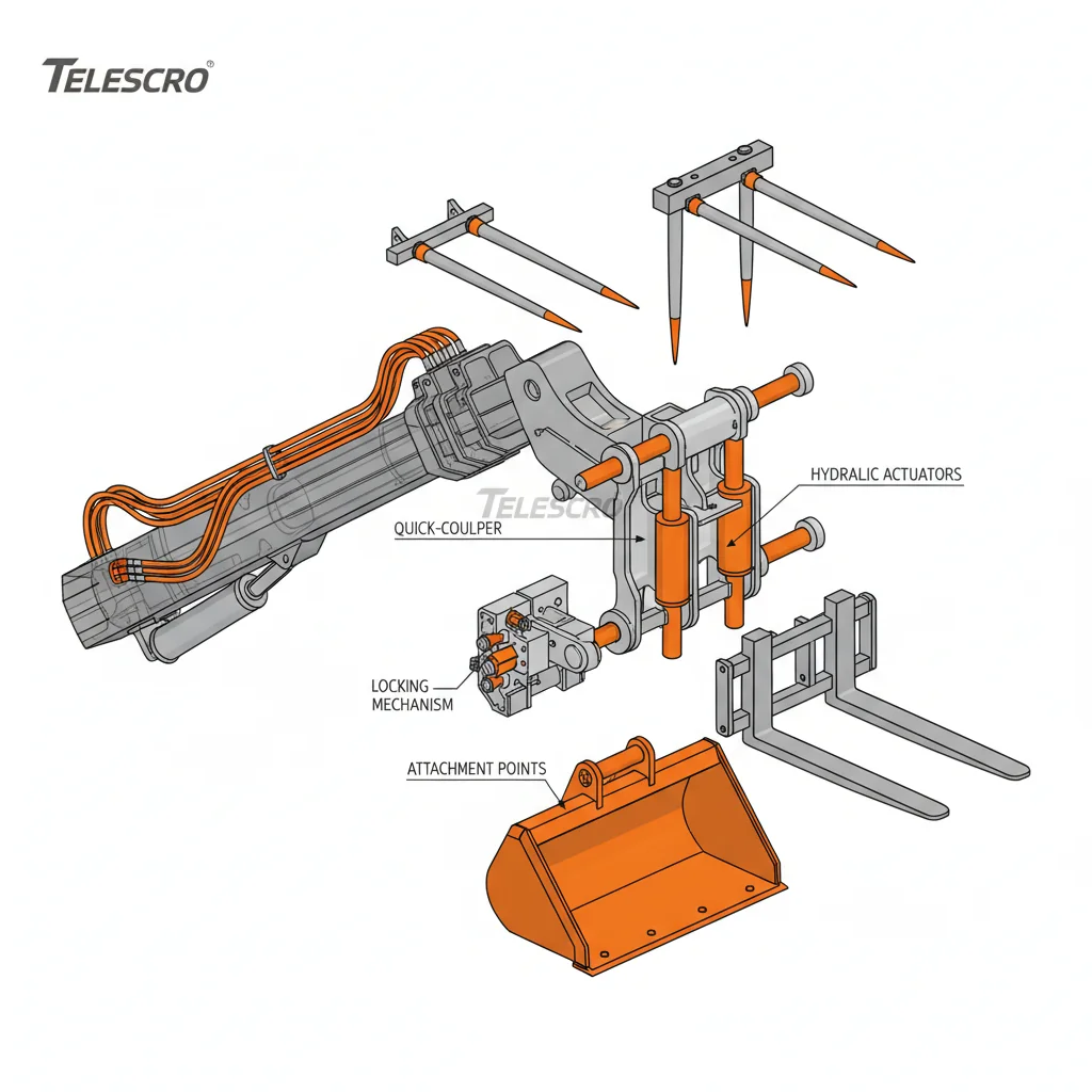 What Is a Telehandler Quick-Coupler System?