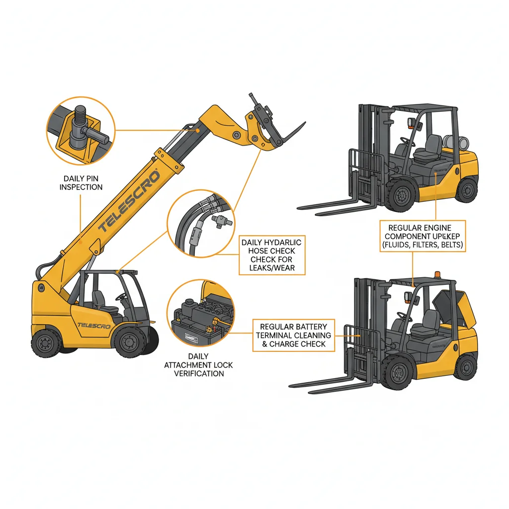 What Maintenance Do Telehandlers Require?