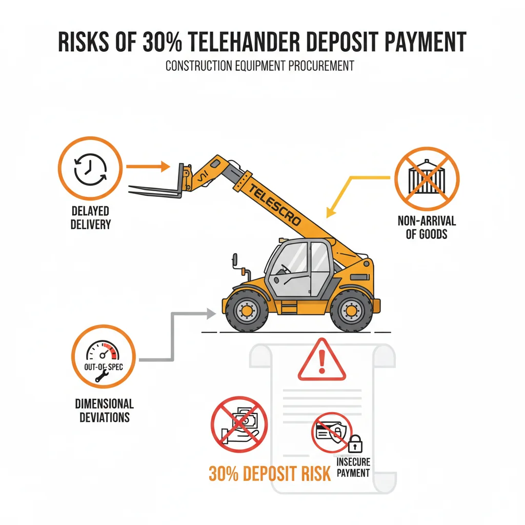 Quels sont les risques liés au dépôt d'un chariot télescopique 30% ? – Schéma hydraulique du chariot télescopique Quels sont les risques liés au dépôt d'un chariot télescopique 30% ?