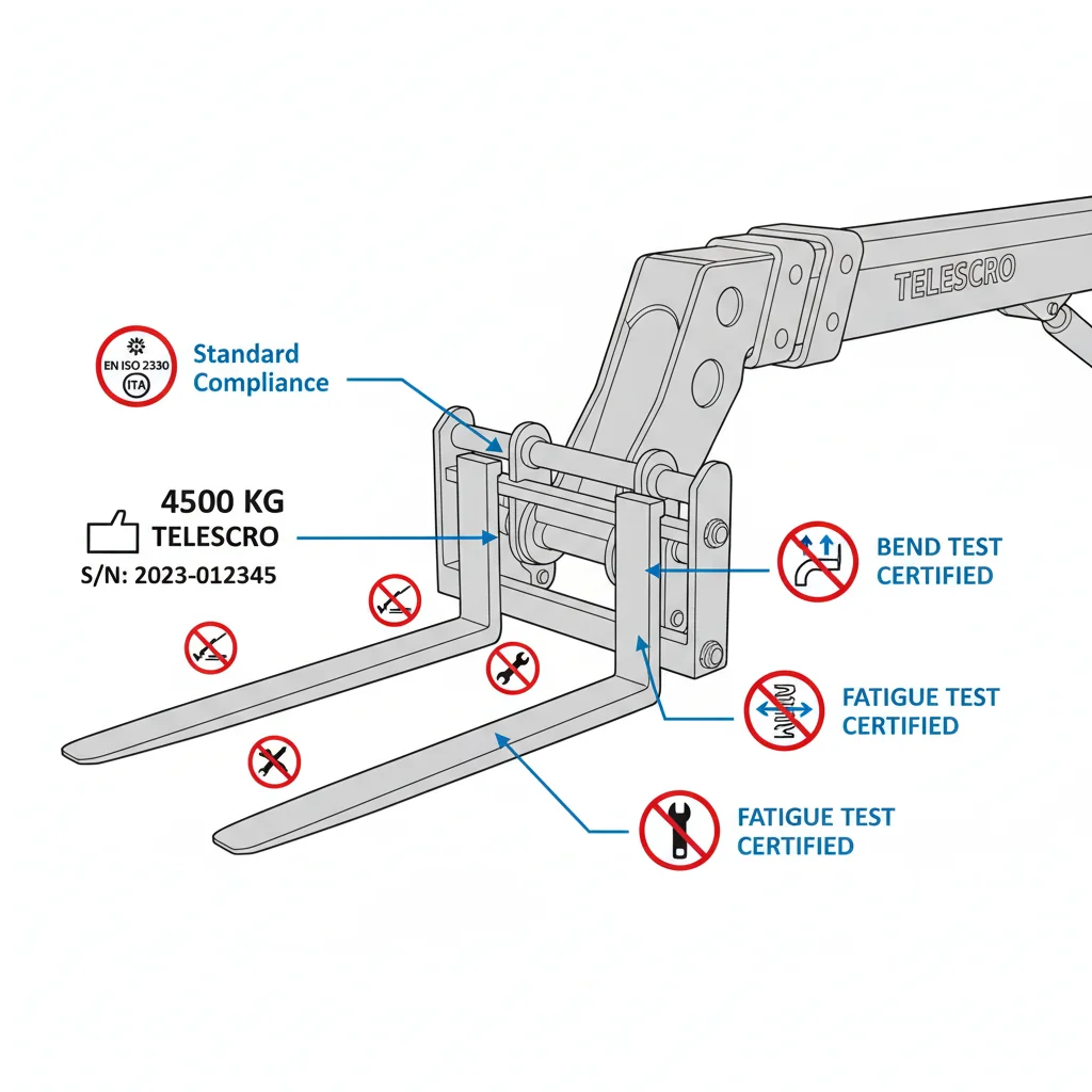 텔레핸들러 포크는 어떤 안전 기준을 충족해야 하는가? – 텔레핸들러 유압 다이어그램 텔레핸들러 포크는 어떤 안전 기준을 충족해야 합니까?