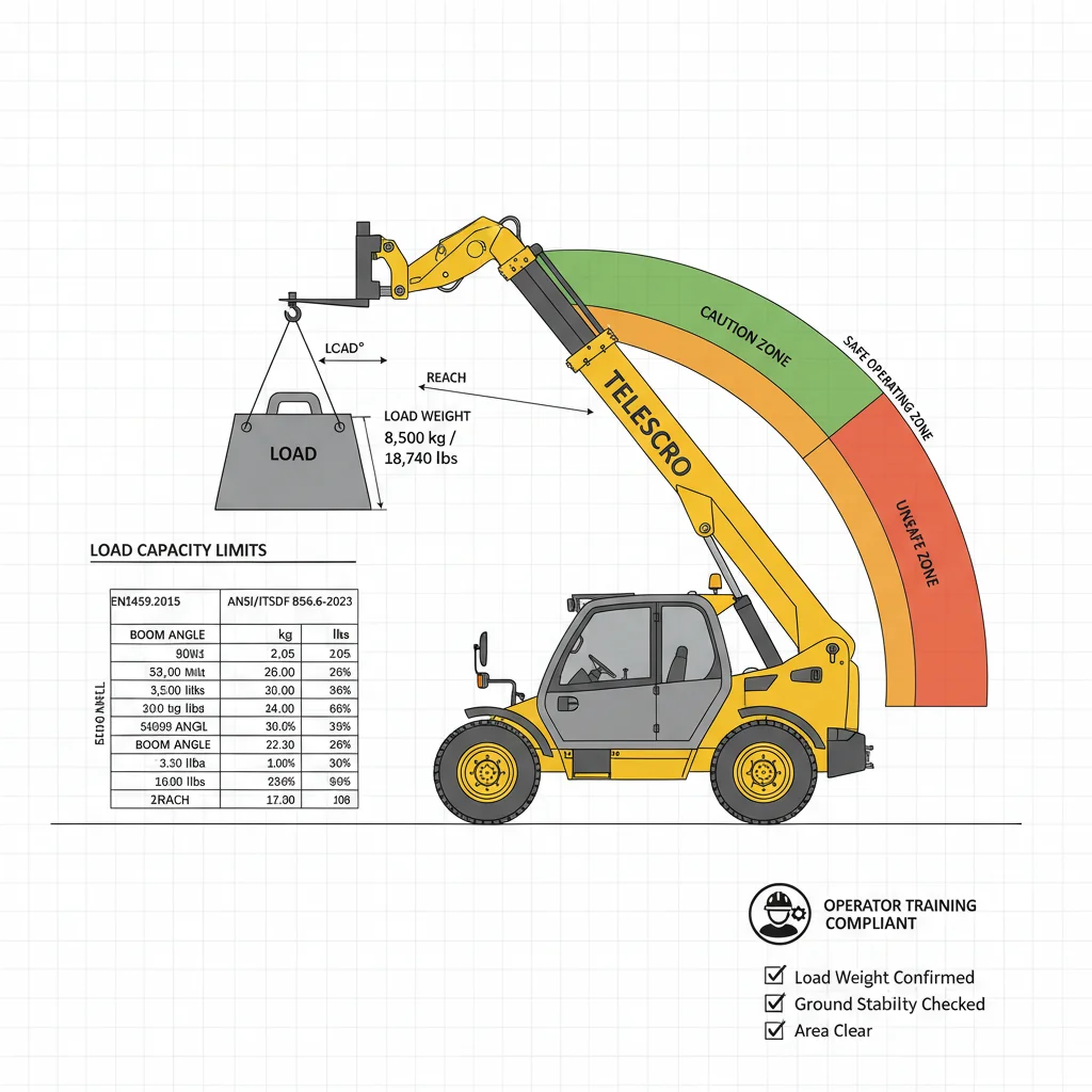What Sets Telehandler Capacity Limits? – Telehandler Hydraulics Diagram What Sets Telehandler Capacity Limits?