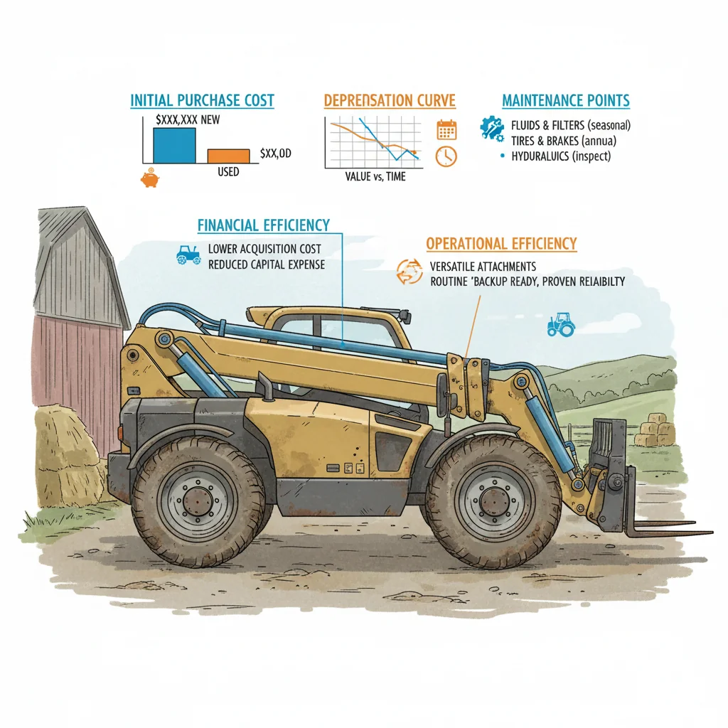 When Are Used Telehandlers Smarter?