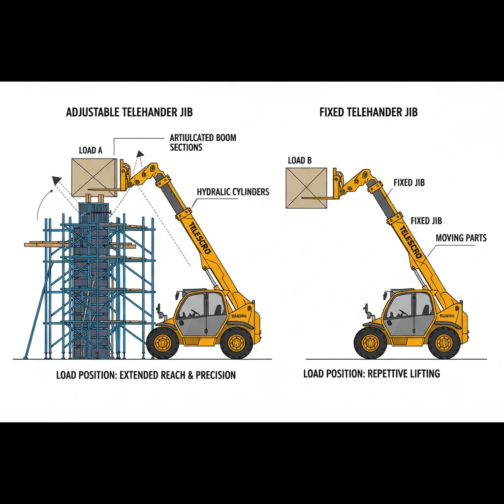 Quand un bras télescopique réglable est-il rentable ? – Schéma hydraulique d'un télescopique Quand un bras télescopique réglable est-il rentable ?