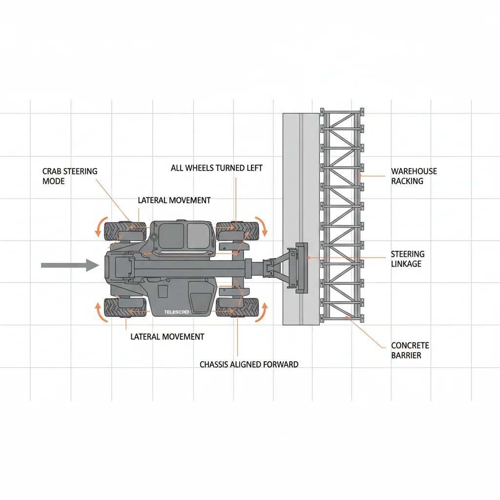 When Should You Use Crab Steering? – Telehandler Hydraulics Diagram When Should You Use Crab Steering?