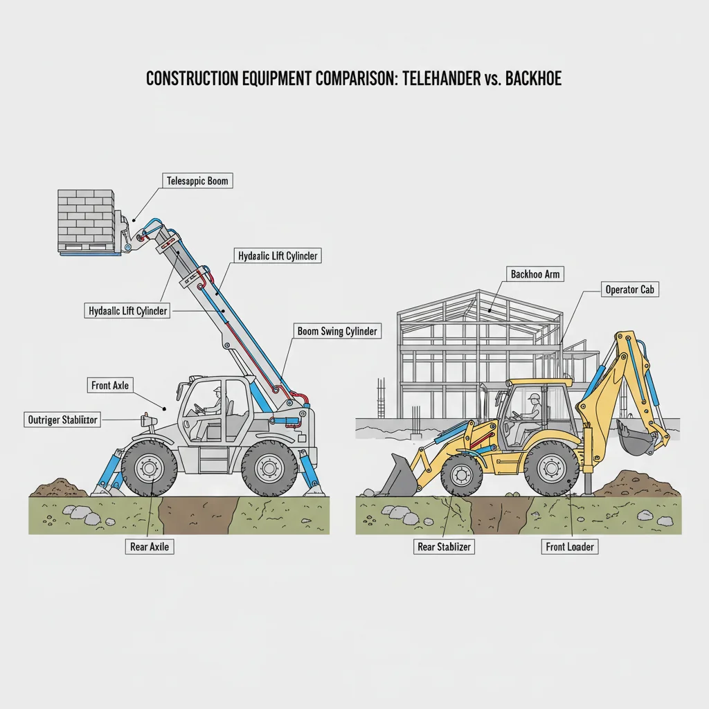 When Should You Use Telehandlers vs? – Telehandler Hydraulics Diagram When Should You Use Telehandlers vs?