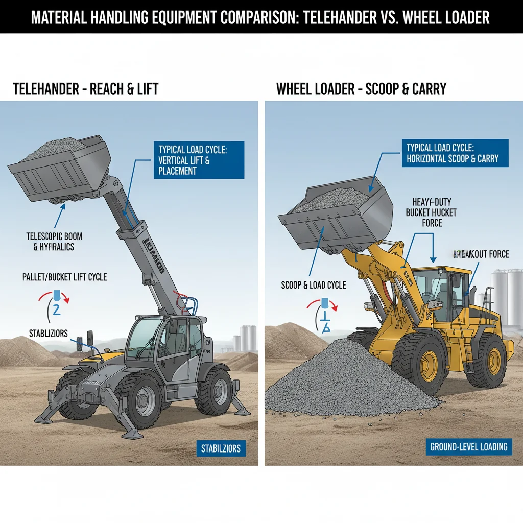 Which Loads Material Faster: Telehandler or? – Telehandler Hydraulics Diagram Which Loads Material Faster: Telehandler or?