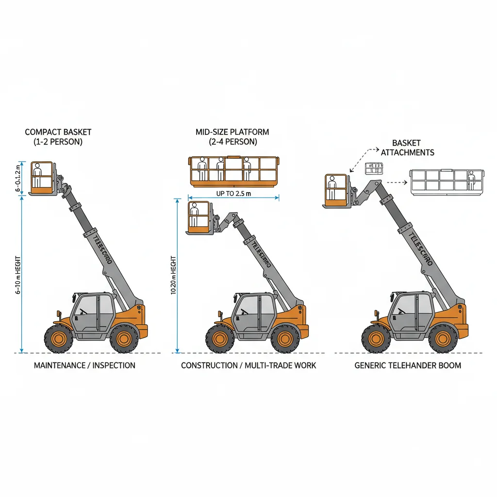Qual tamanho de cesta de homem atende às necessidades da tarefa?