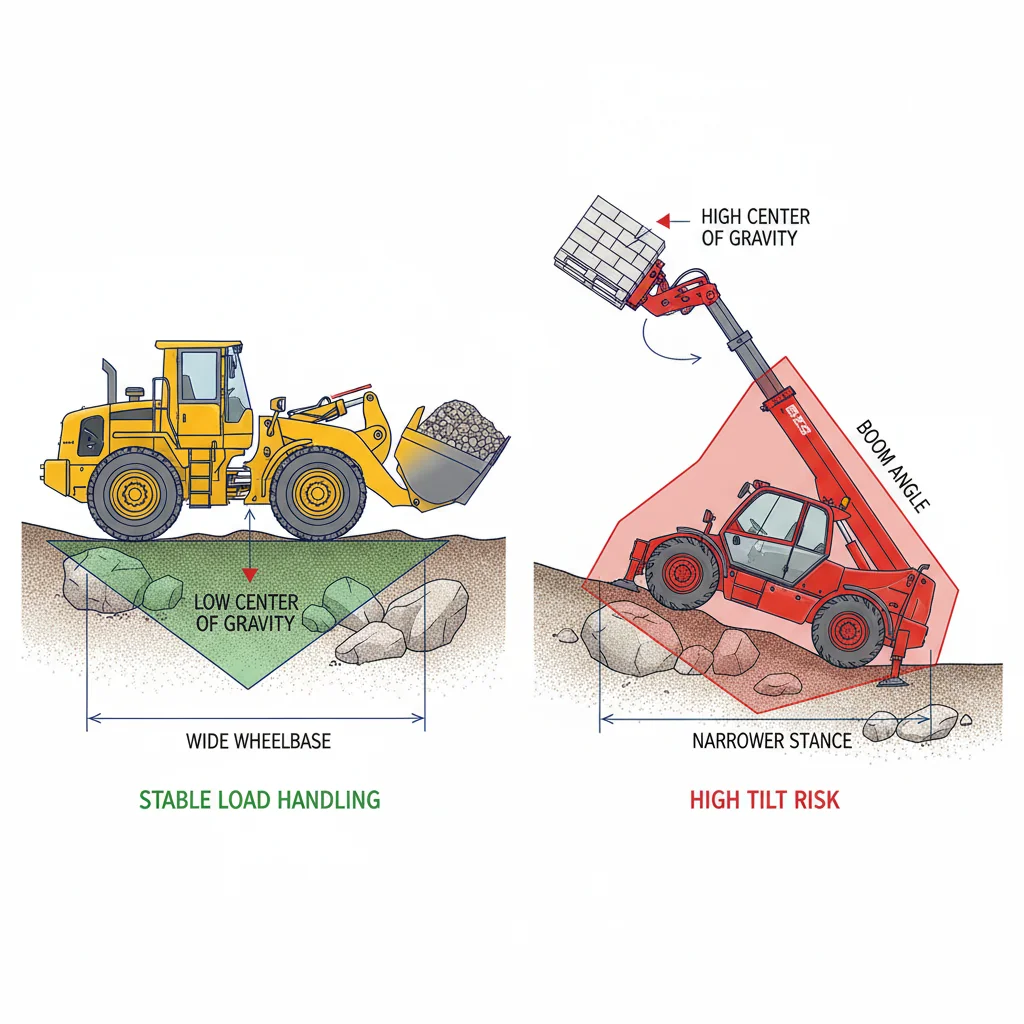 Which Offers Better Equipment Stability? – Telehandler Hydraulics Diagram Which Offers Better Equipment Stability?