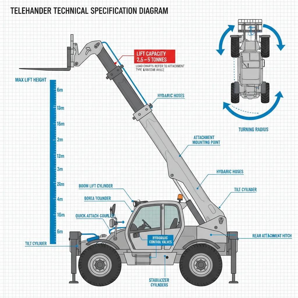 Which Telehandler Specs Matter Most?