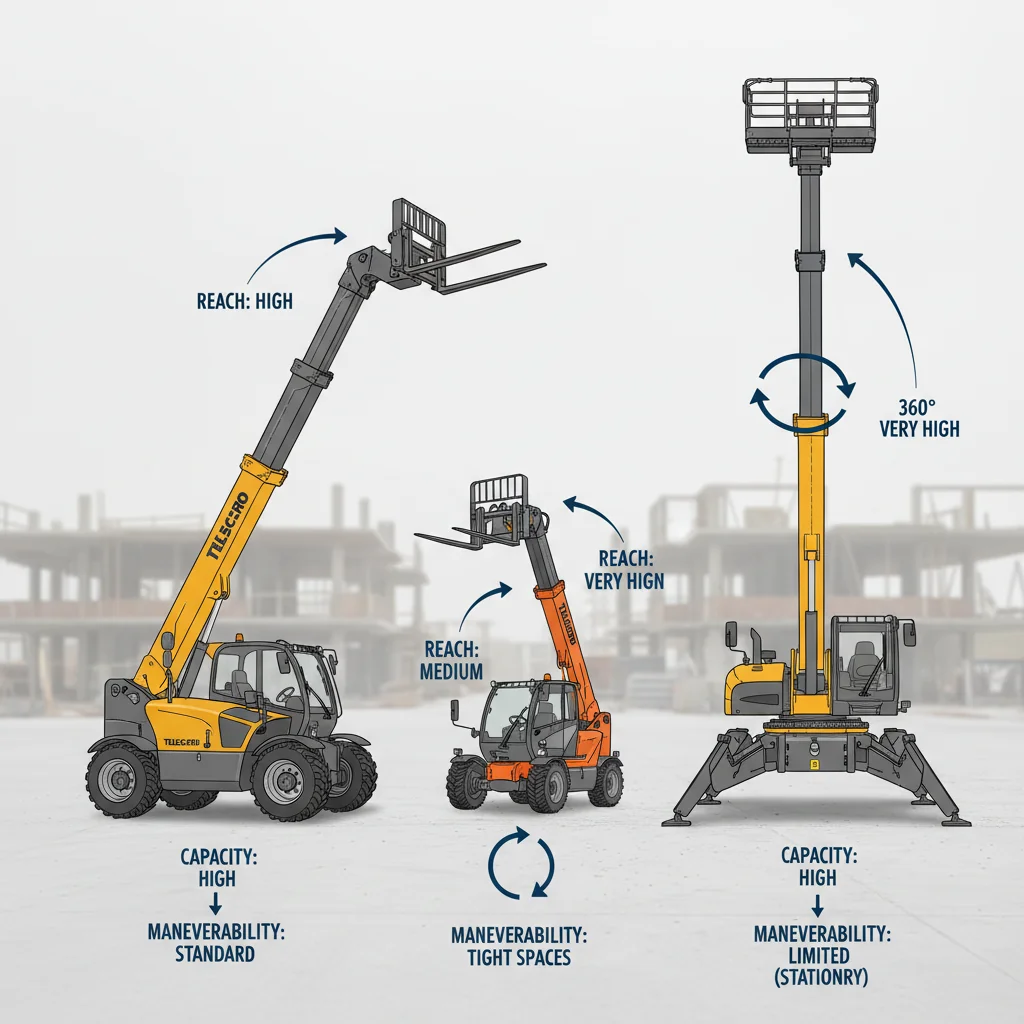 Which Telehandler Type Suits Your Application?