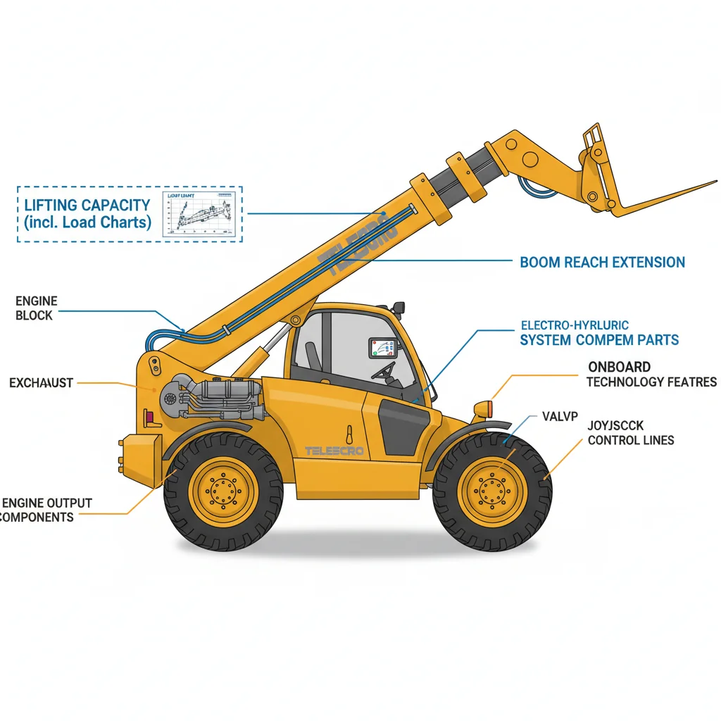 Why Do Telehandler Specs Affect Pricing? – Telehandler Hydraulics Diagram Why Do Telehandler Specs Affect Pricing?