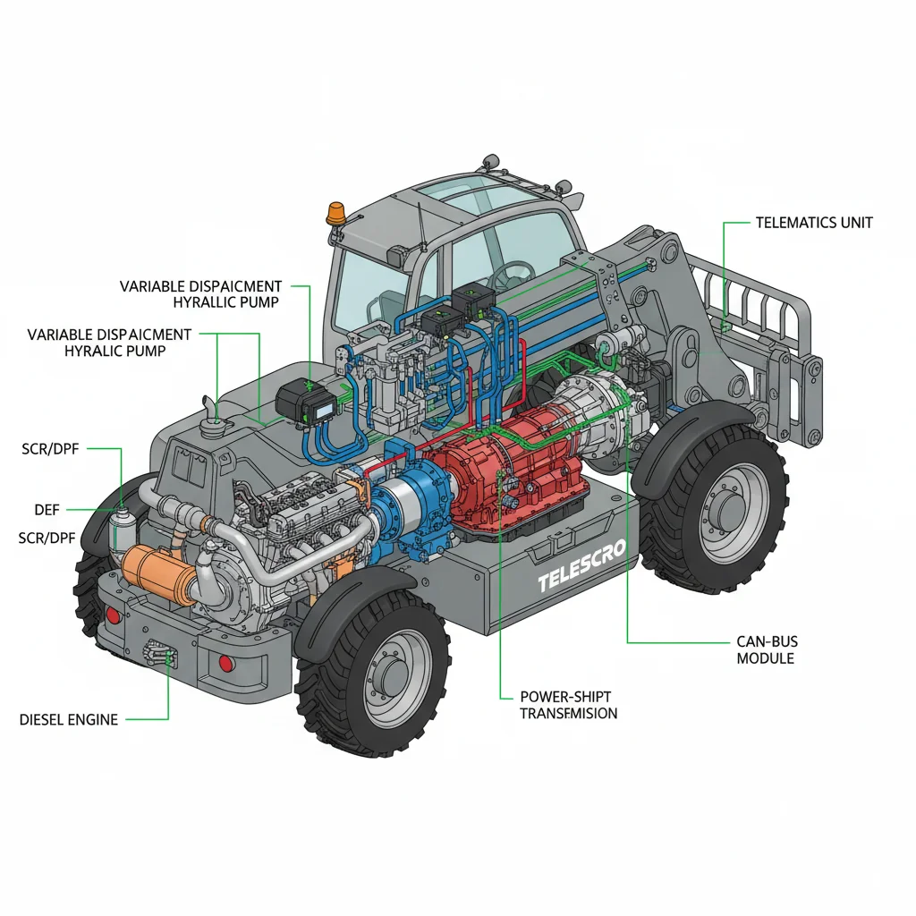 Why Do Telehandler Tech Packages Raise Prices? – Telehandler Hydraulics Diagram Why Do Telehandler Tech Packages Raise Prices?