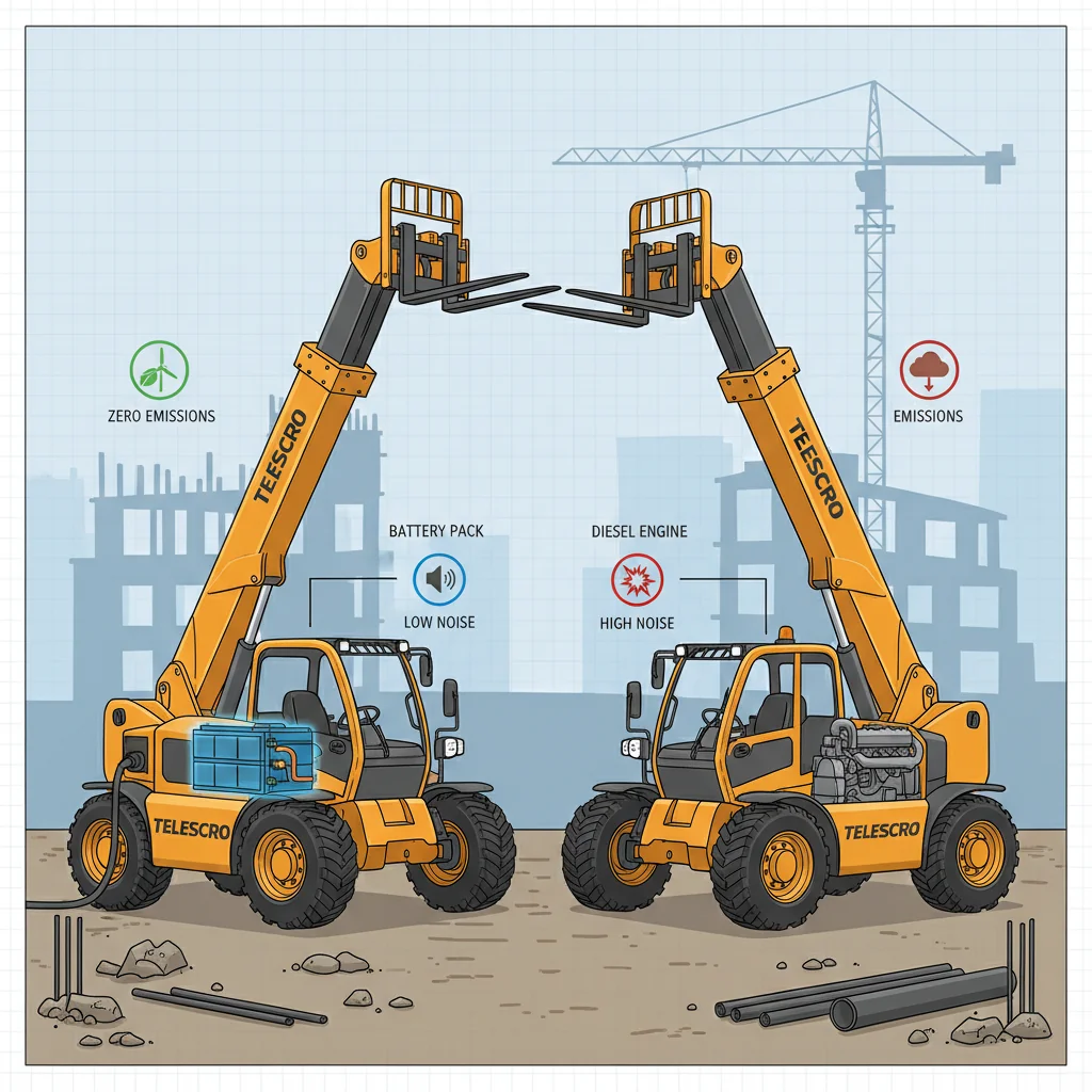 Les chariots télescopiques électriques constituent-ils un choix rentable ? – Schéma hydraulique d'un chariot télescopique Les chariots télescopiques électriques constituent-ils un choix rentable ?