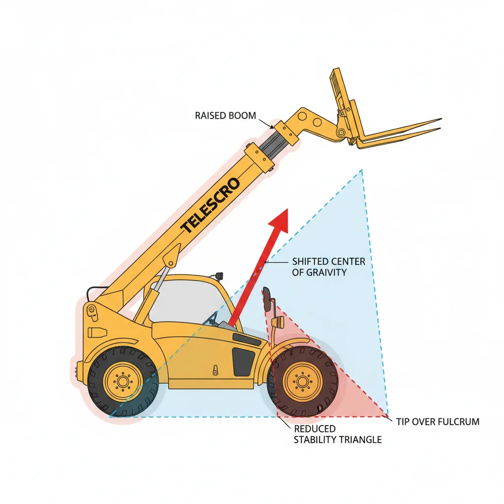 Un chariot télescopique peut-il se déplacer avec la flèche relevée ? – Schéma hydraulique d'un chariot télescopique Un chariot télescopique peut-il se déplacer avec la flèche relevée ?